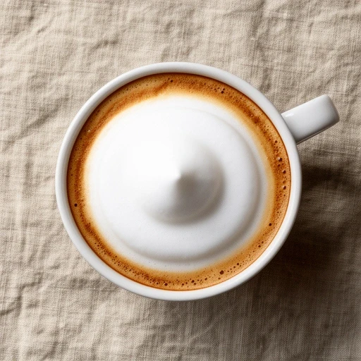 Cappuccino mit fester Schaumhaube